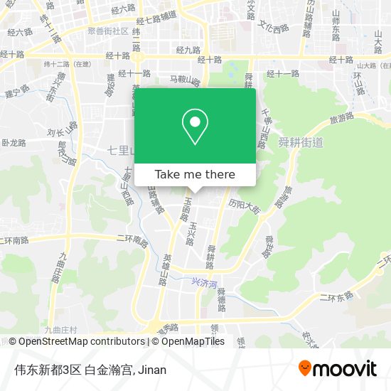 伟东新都3区 白金瀚宫 map