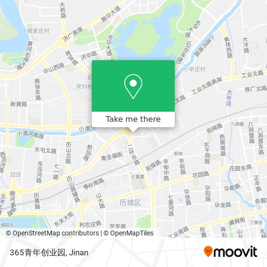 365青年创业园 map