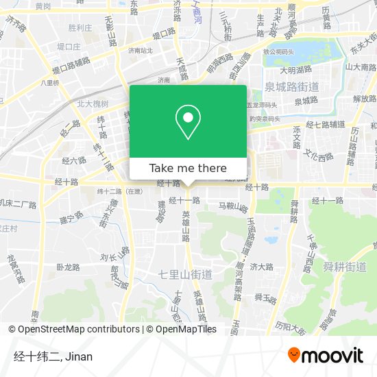 经十纬二 map