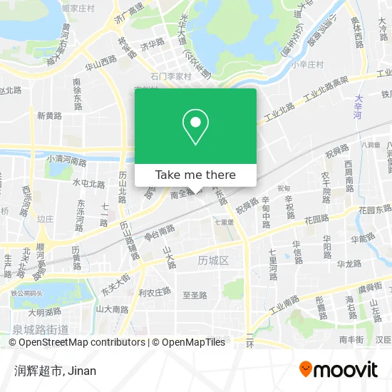 润辉超市 map