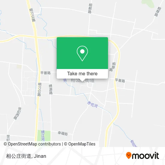 相公庄街道 map