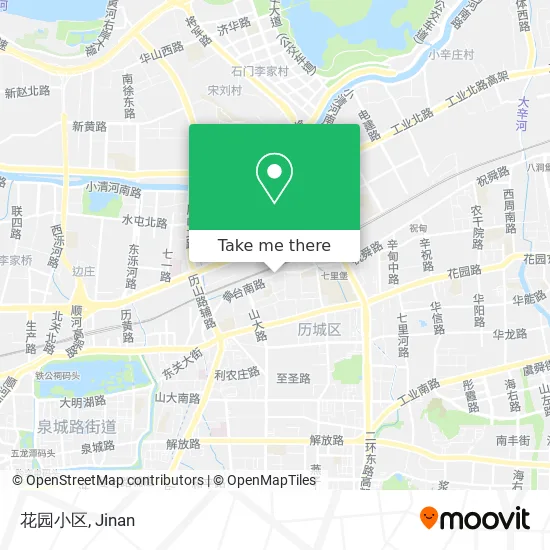花园小区 map