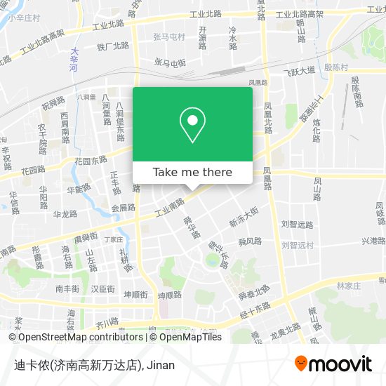 迪卡侬(济南高新万达店) map