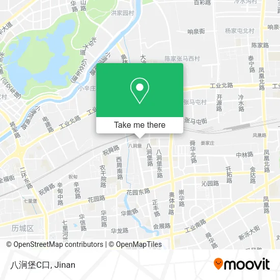八涧堡C口 map