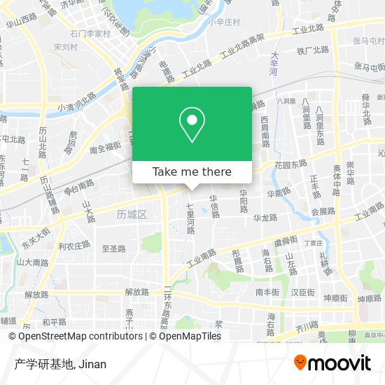 产学研基地 map