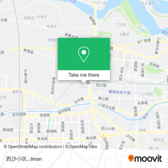 西沙小区 map