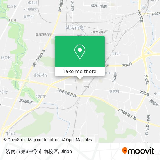 济南市第3中学市南校区 map