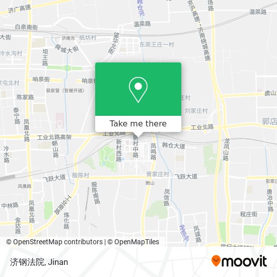 济钢法院 map