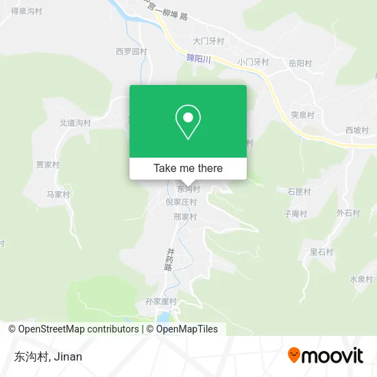 东沟村 map