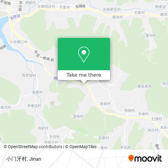 小门牙村 map