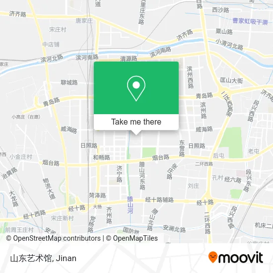 山东艺术馆 map