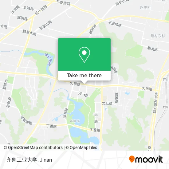 齐鲁工业大学 map