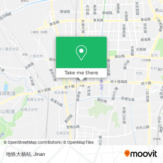 地铁大杨站 map