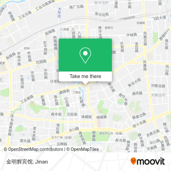 金明辉宾馆 map