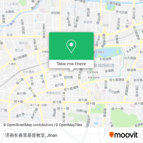 济南长春里基督教堂 map