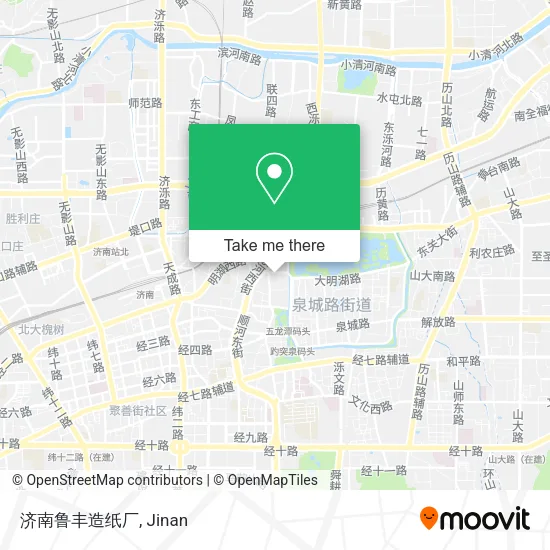济南鲁丰造纸厂 map