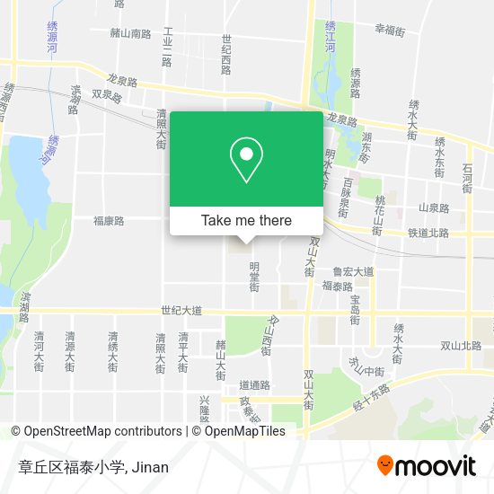 章丘区福泰小学 map