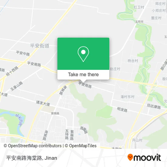 平安南路海棠路 map