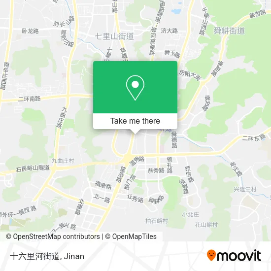 十六里河街道 map