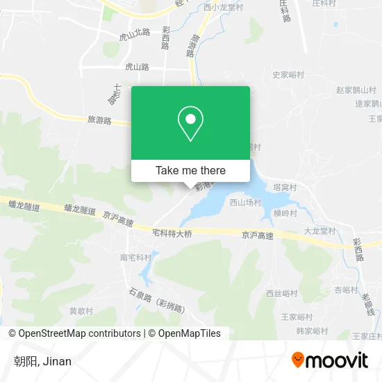朝阳 map