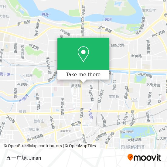 五一广场 map
