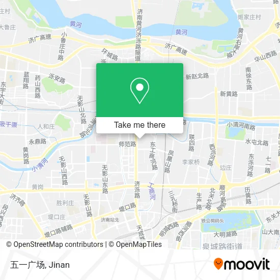 五一广场 map