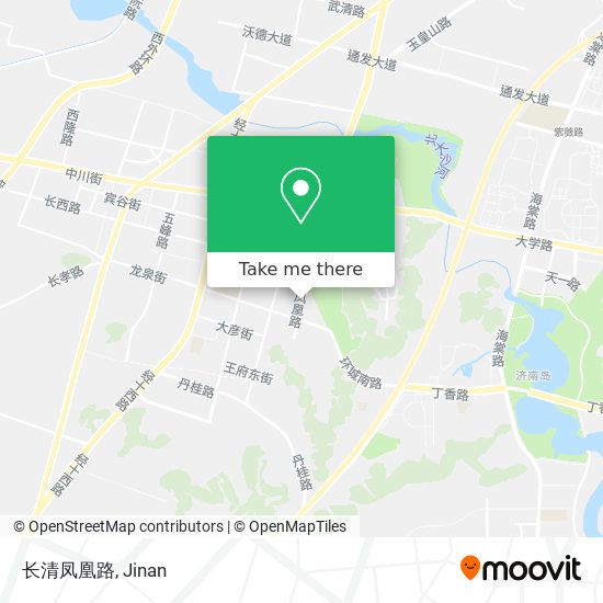 长清凤凰路 map