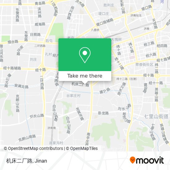 机床二厂路 map