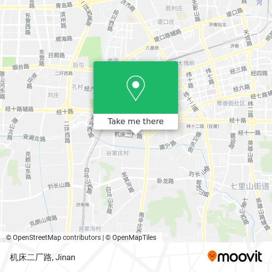 机床二厂路 map