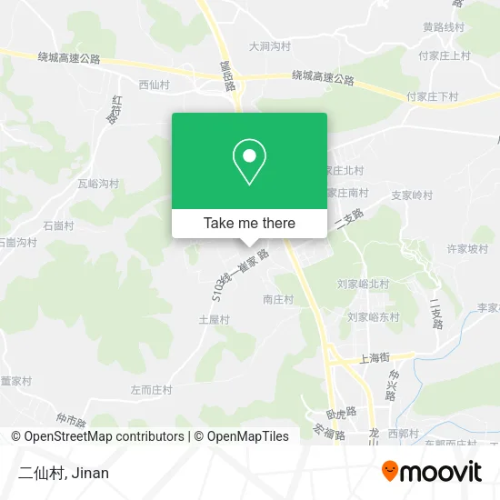 二仙村 map