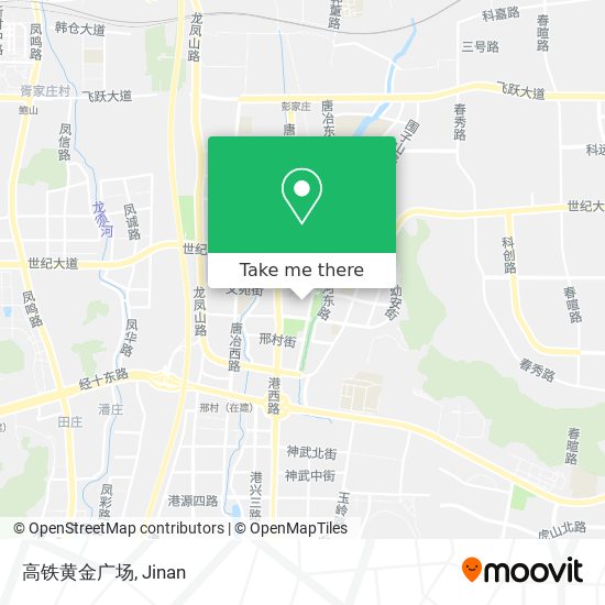 高铁黄金广场 map