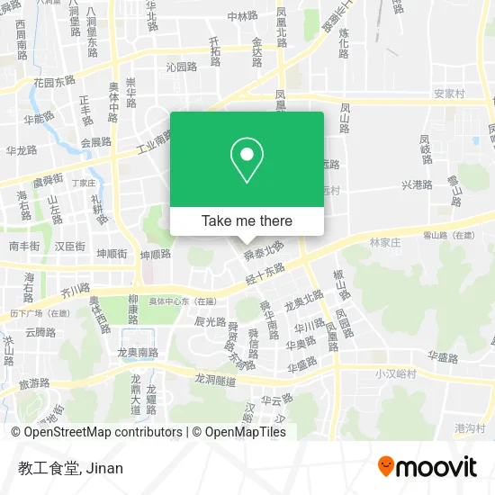 教工食堂 map