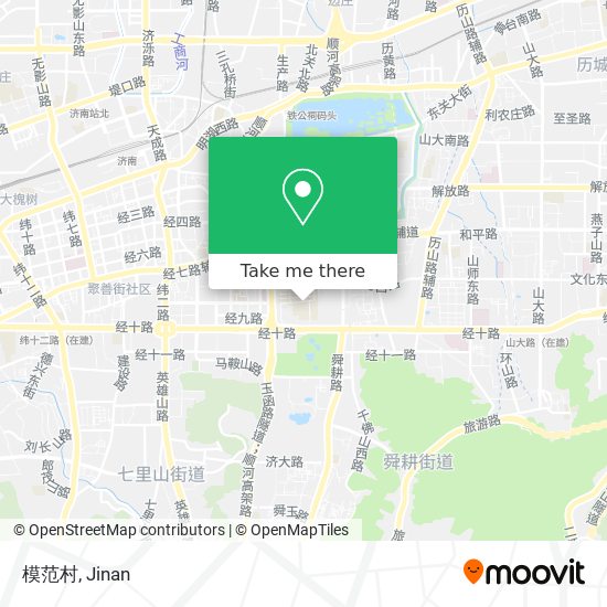 模范村 map