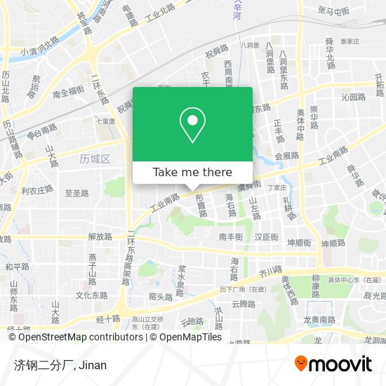 济钢二分厂 map