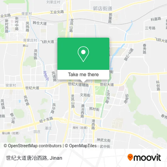 世纪大道唐冶西路 map