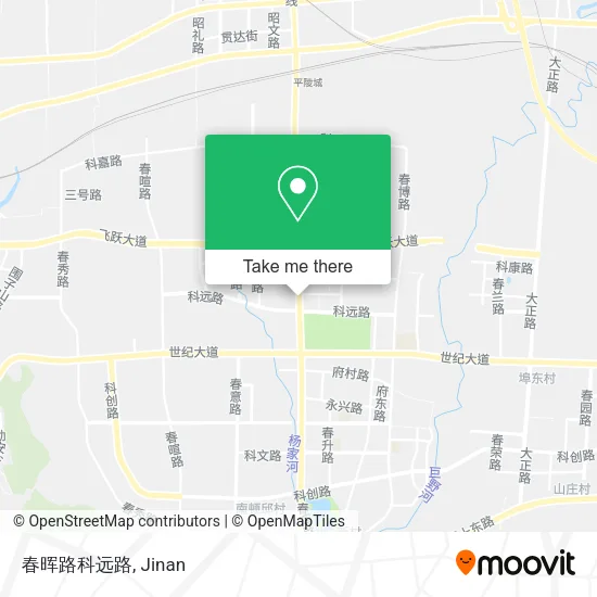 春晖路科远路 map