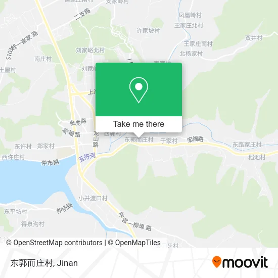 东郭而庄村 map
