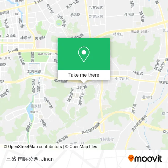 三盛·国际公园 map