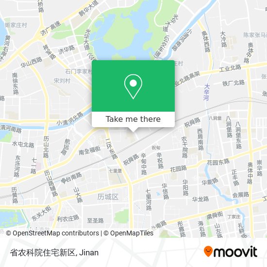 省农科院住宅新区 map
