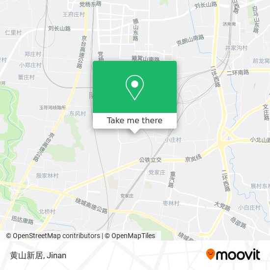 黄山新居 map