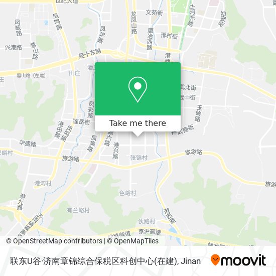 联东U谷·济南章锦综合保税区科创中心(在建) map