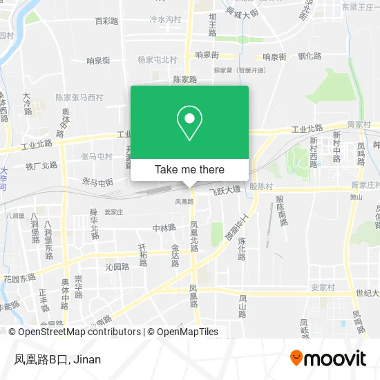 凤凰路B口 map