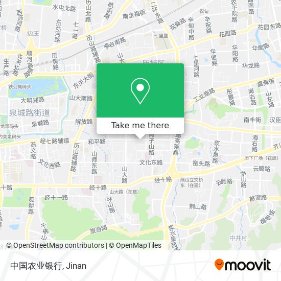 中国农业银行 map