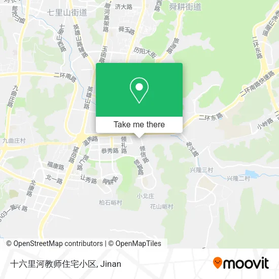 十六里河教师住宅小区 map