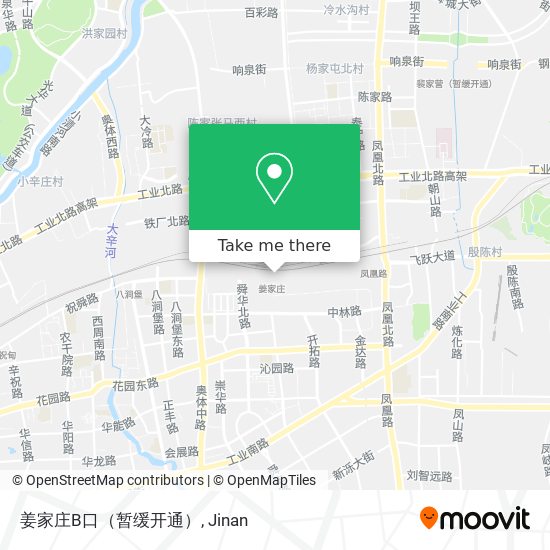 姜家庄B口（暂缓开通） map