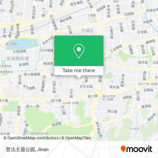 普法主题公园 map
