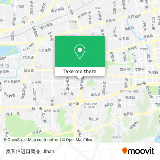 奥客信进口商品 map