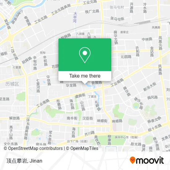 顶点攀岩 map