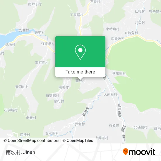 南坡村 map