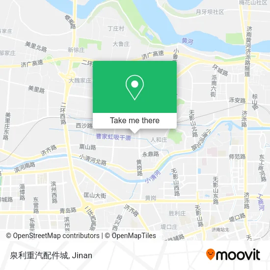 泉利重汽配件城 map